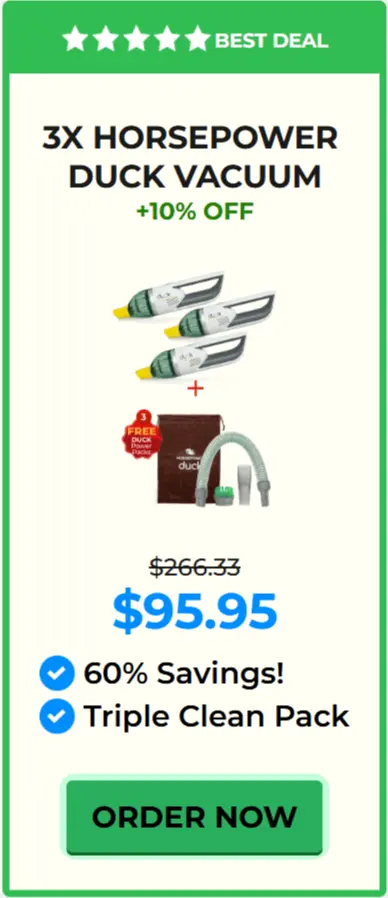Duck Vacuum price 