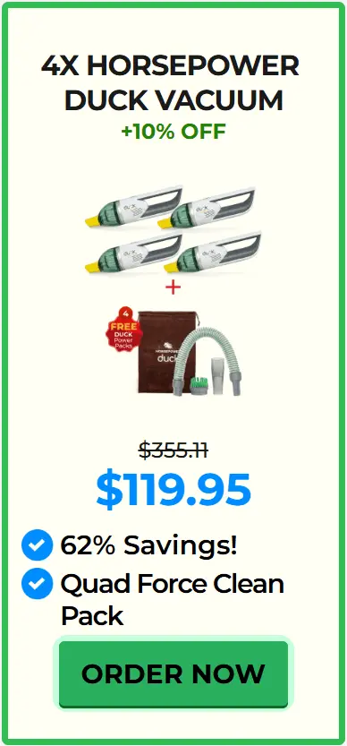 Duck Vacuum offer price 